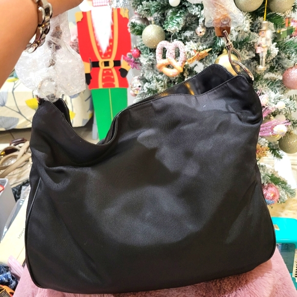 Gucci nylon with bamboo handle tote - Picture 1 of 8